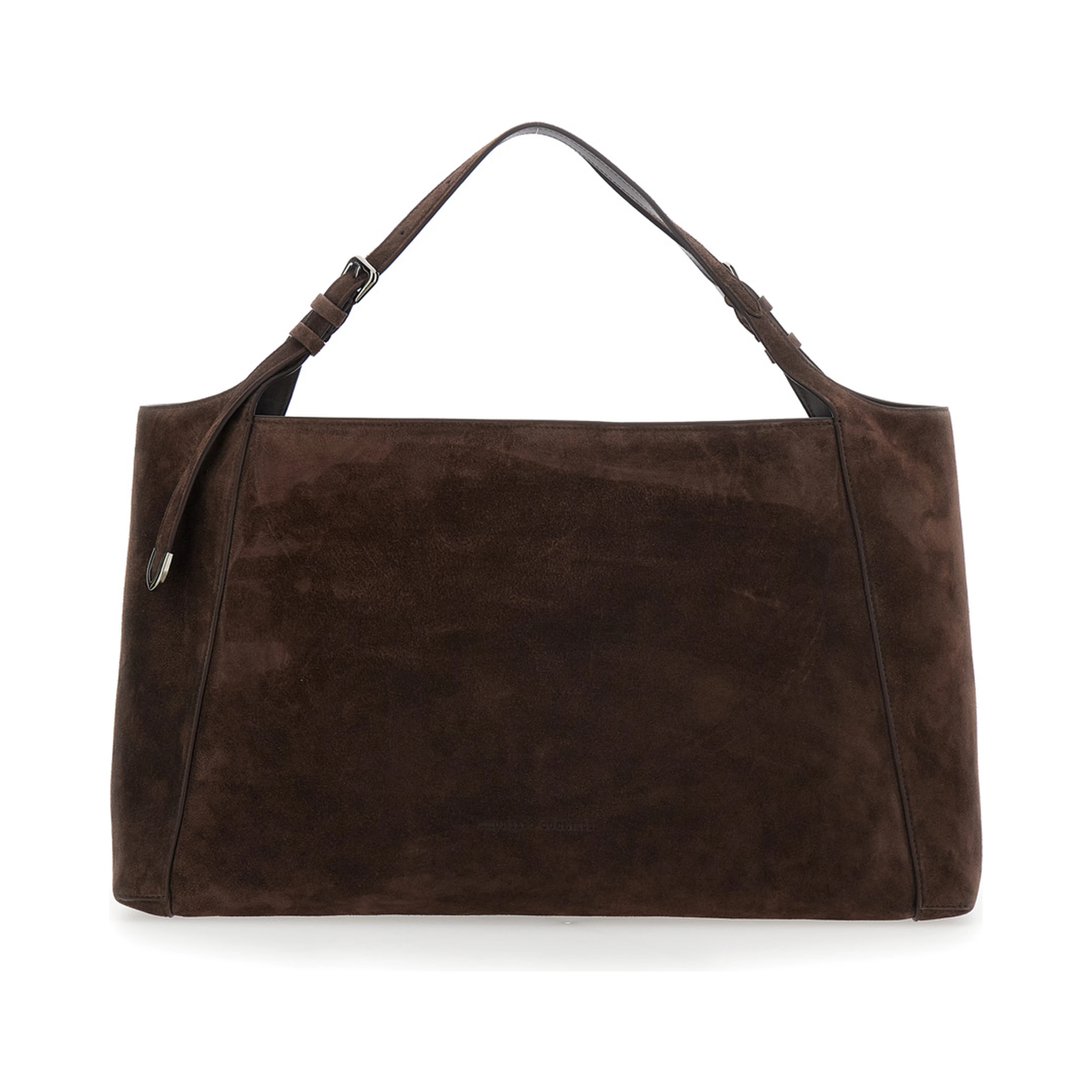Borsa Shopper Sartorial in camoscio