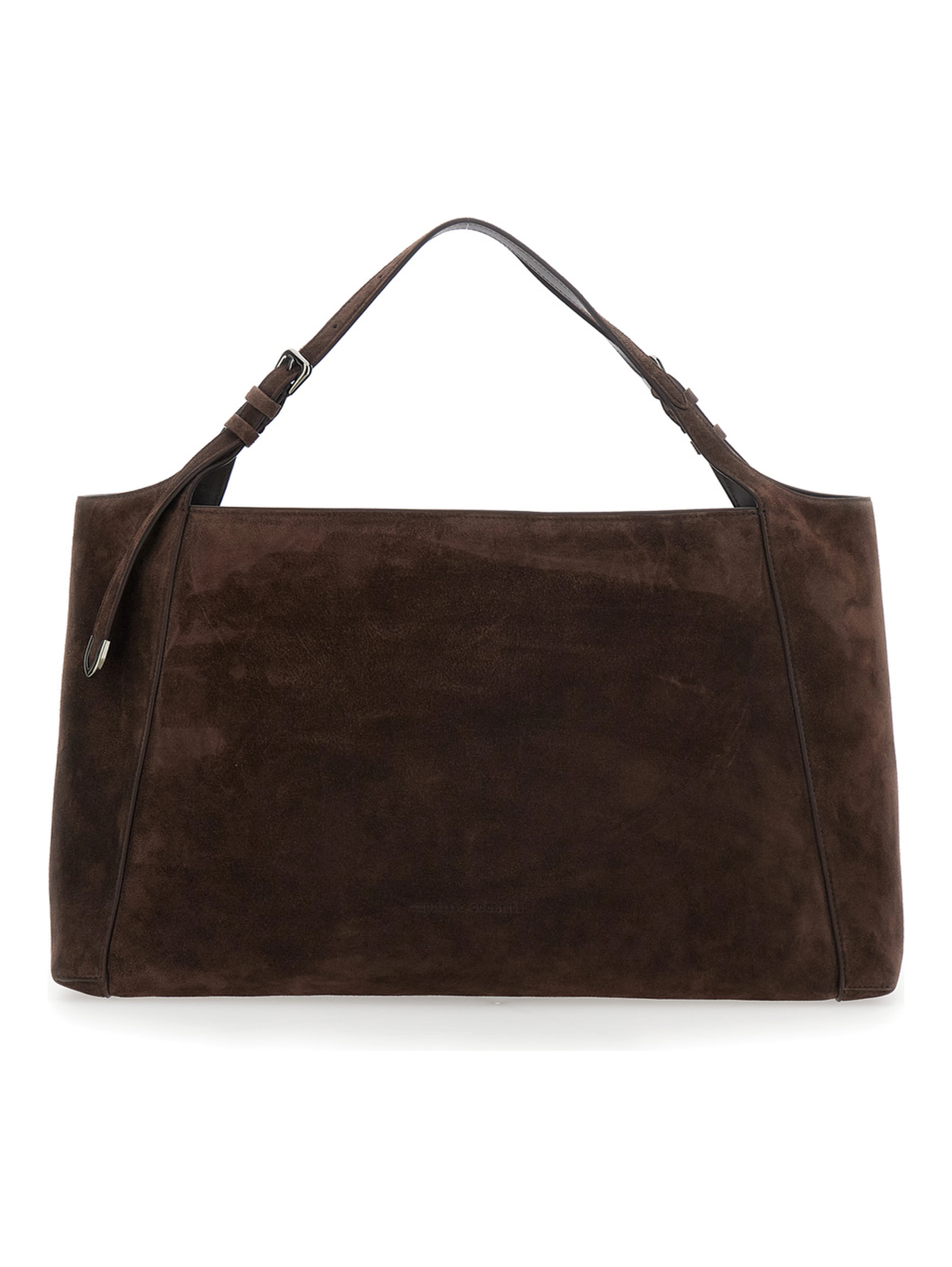 Borsa Shopper Sartorial in camoscio