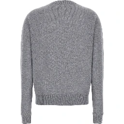 High Neck Long Sleeve Top in Tech Fabric Gray for Women
