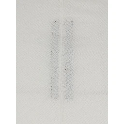 Essential cropped T-shirt in white fabric for women