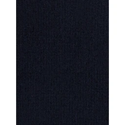 Cashmere Puff Sleeves V Neck Sweater in Blue for Women
