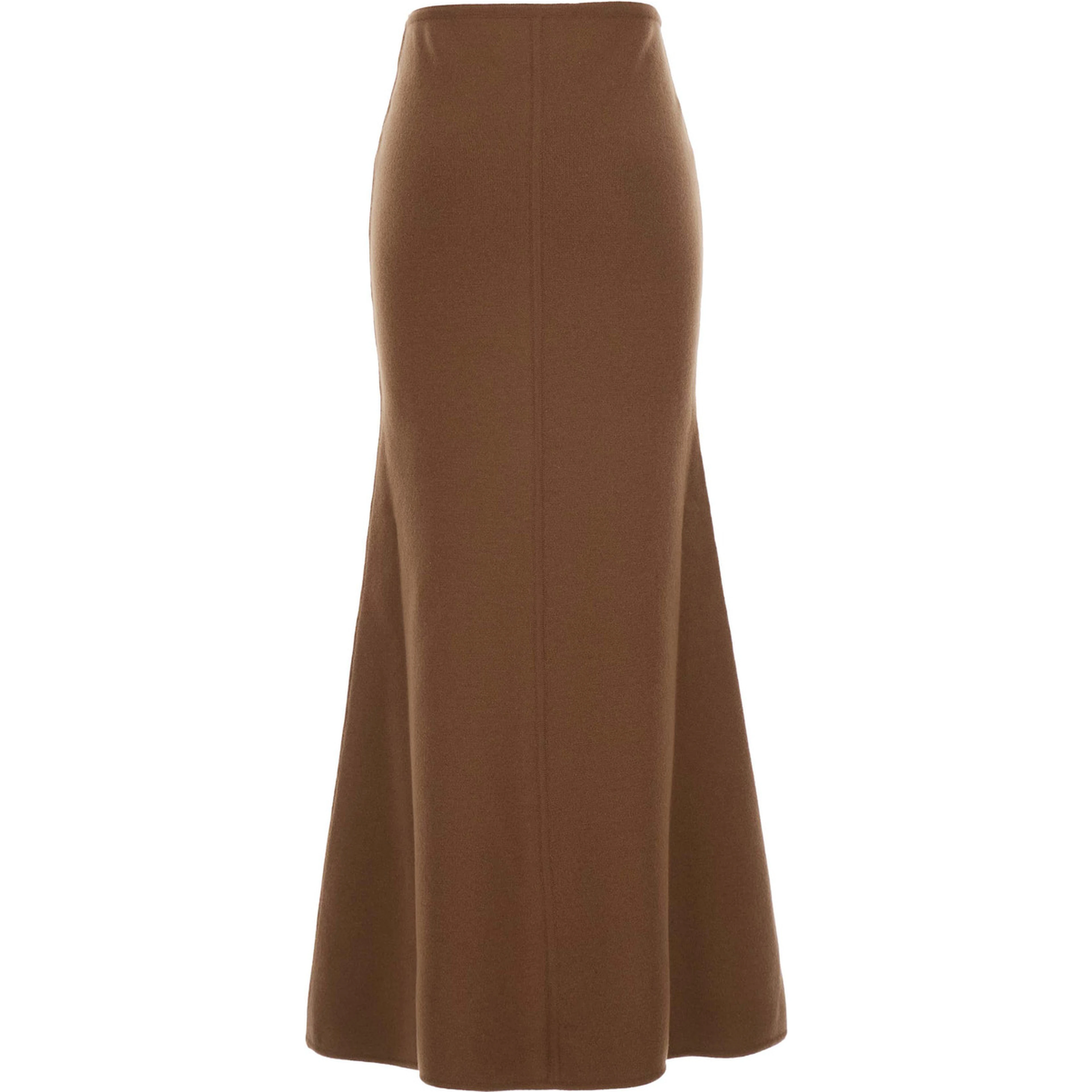 MXS PIUMA KNIT SKIRT Midi Skirt in Beige, Women