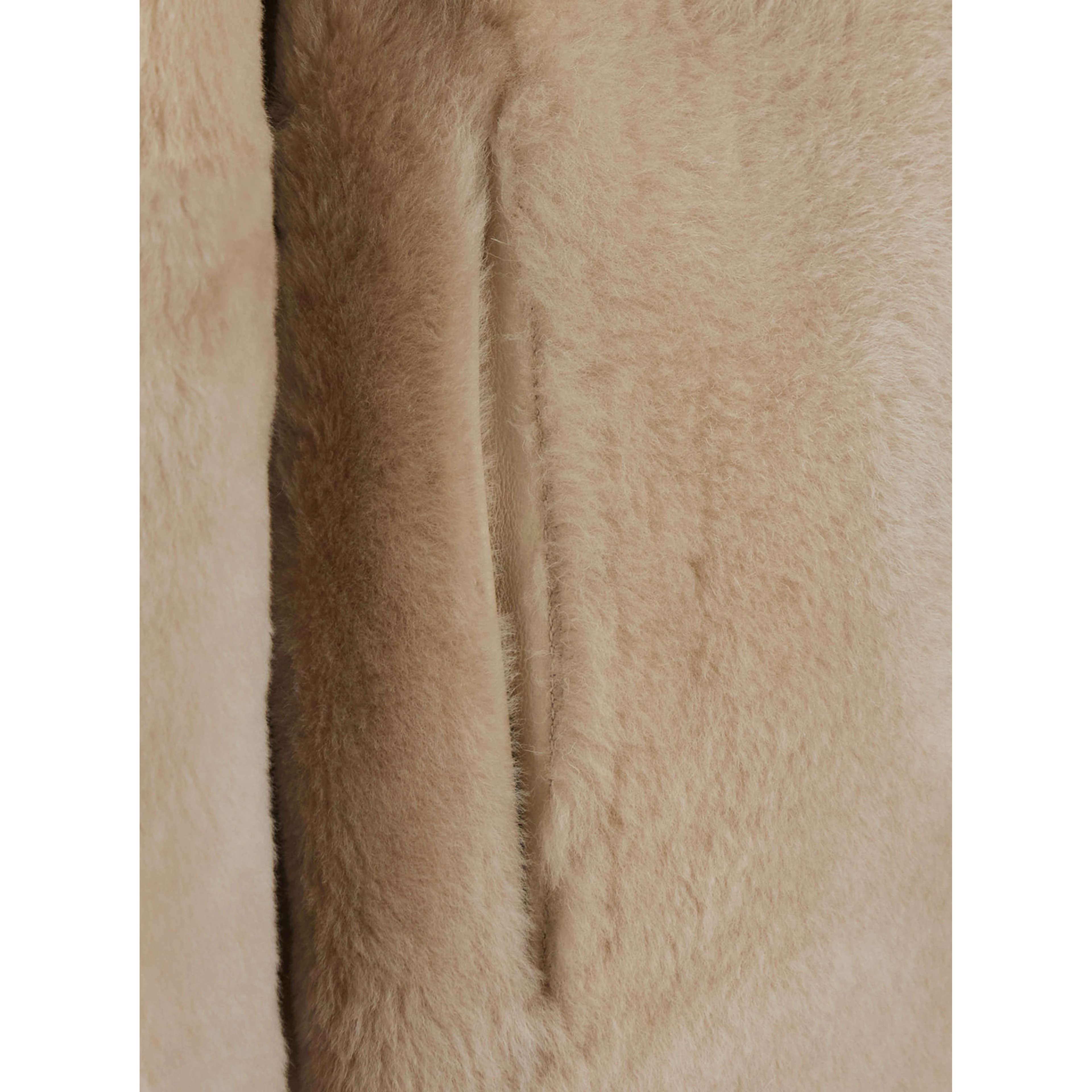 Coat 120cm with shirt collar and front closure women pink