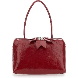 LALTRA DI MILANO CRACKLED PATENT LEATHER