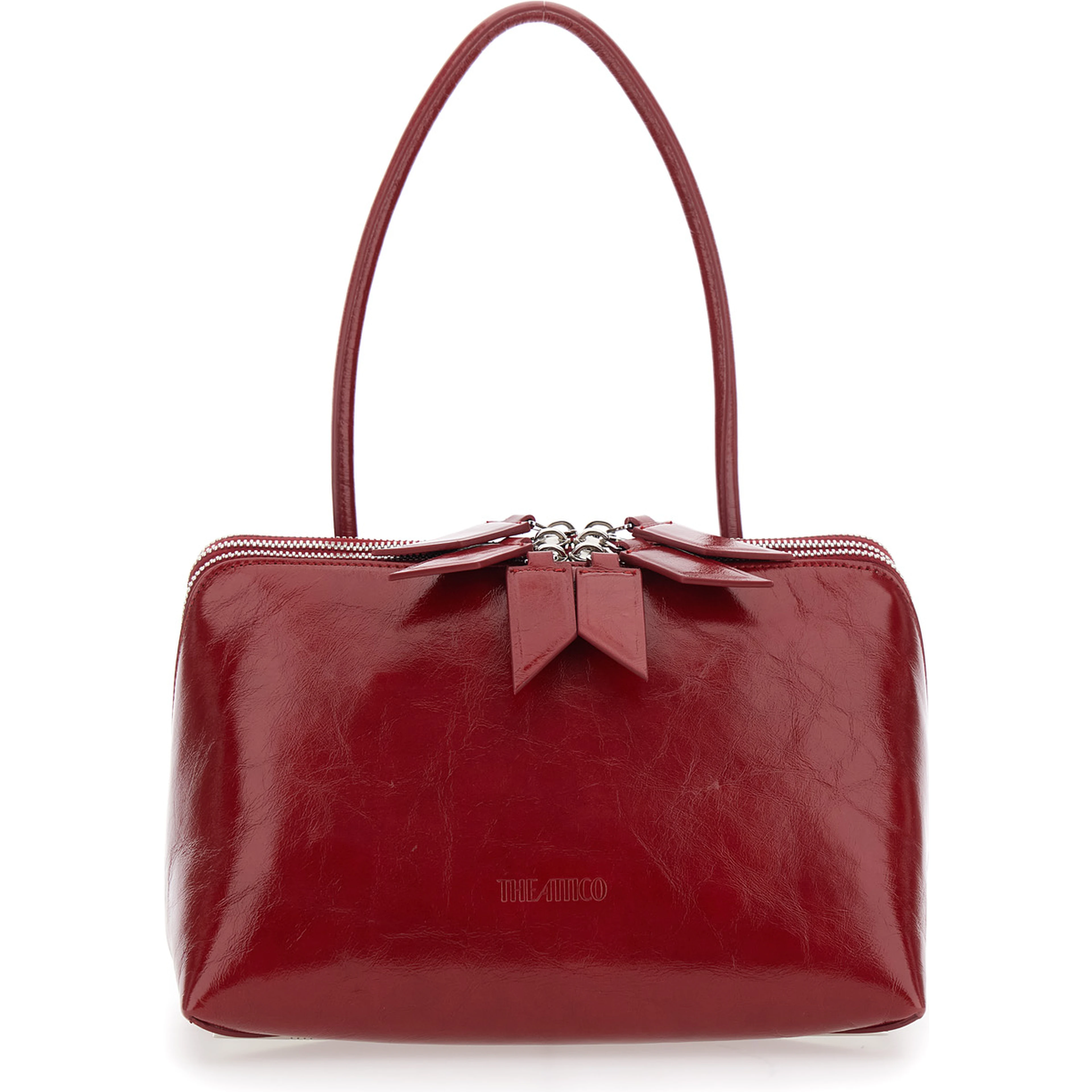 LALTRA DI MILANO CRACKLED PATENT LEATHER