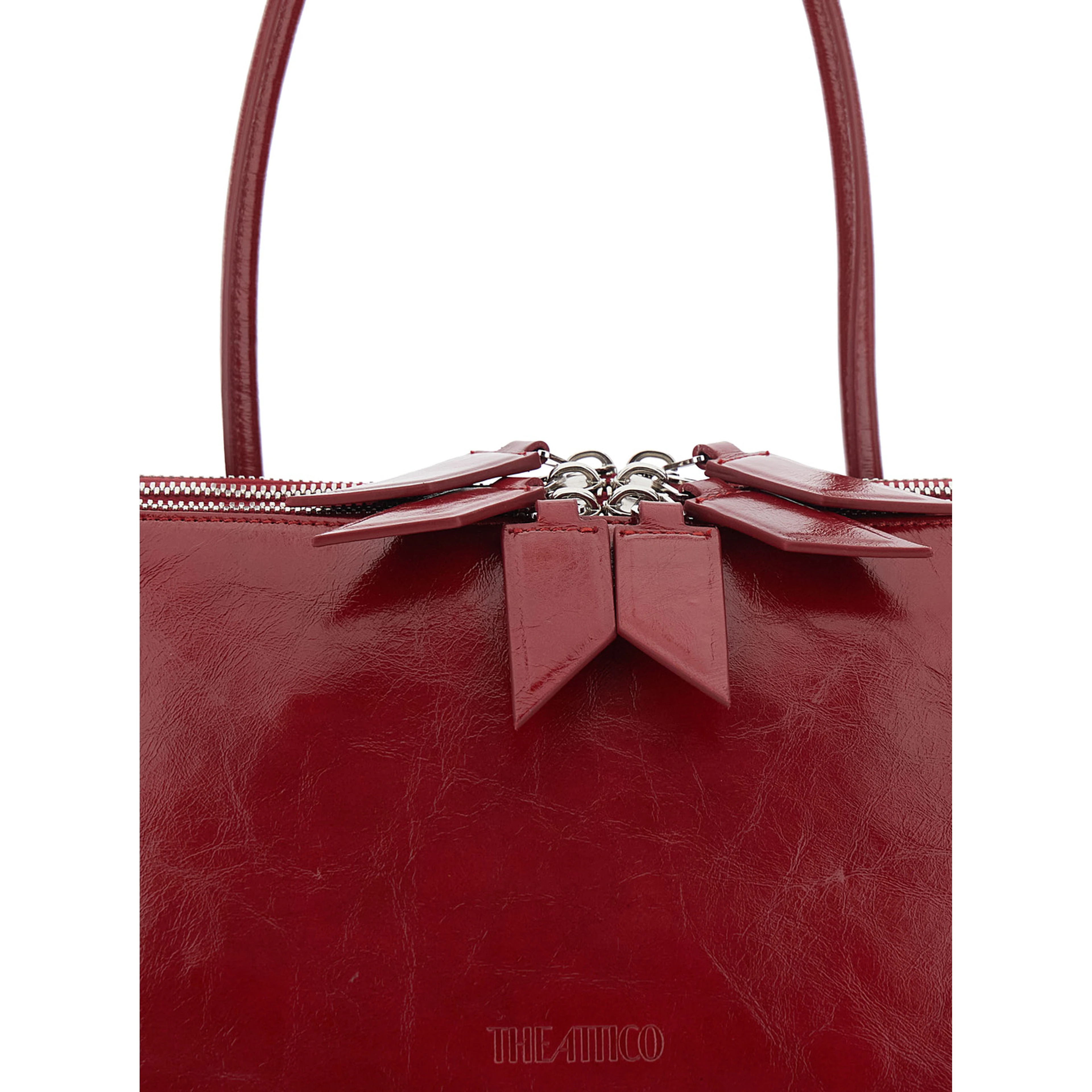 LALTRA DI MILANO CRACKLED PATENT LEATHER