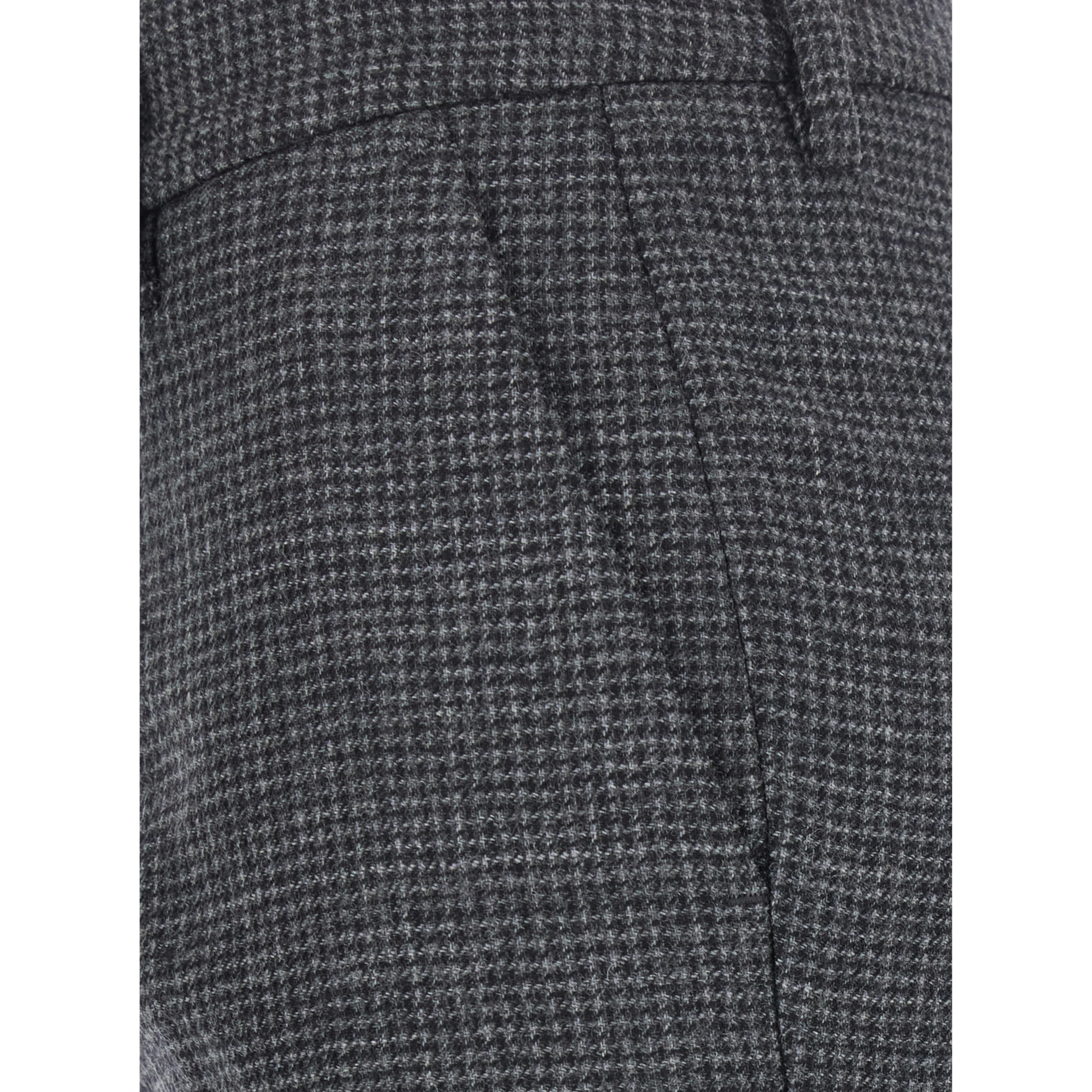 PANTS gray in virgin wool man
