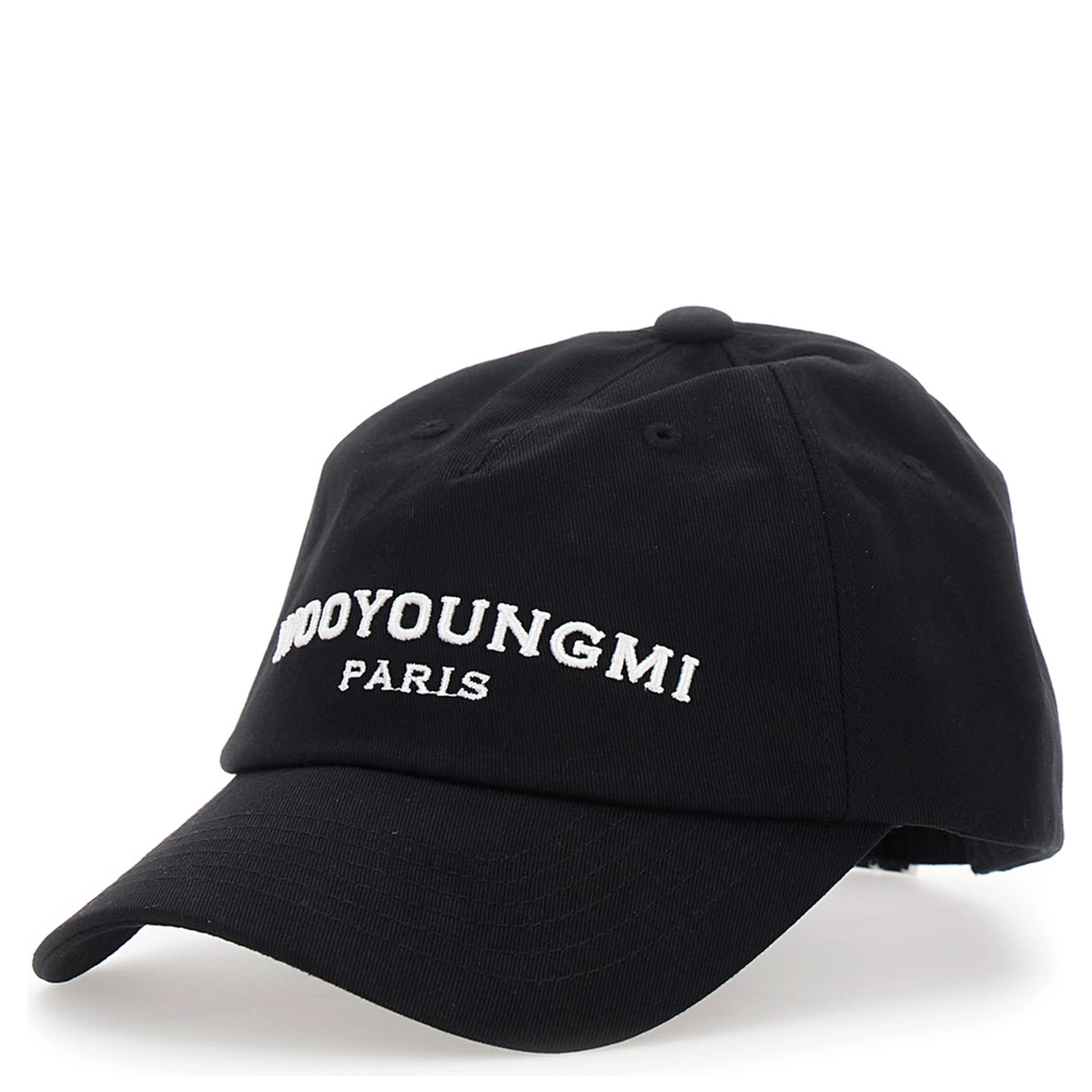 Hat with details and cotton, black, man
