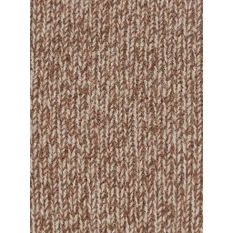 Sweater with round neck and long sleeves in Tech Fabric brown unisex