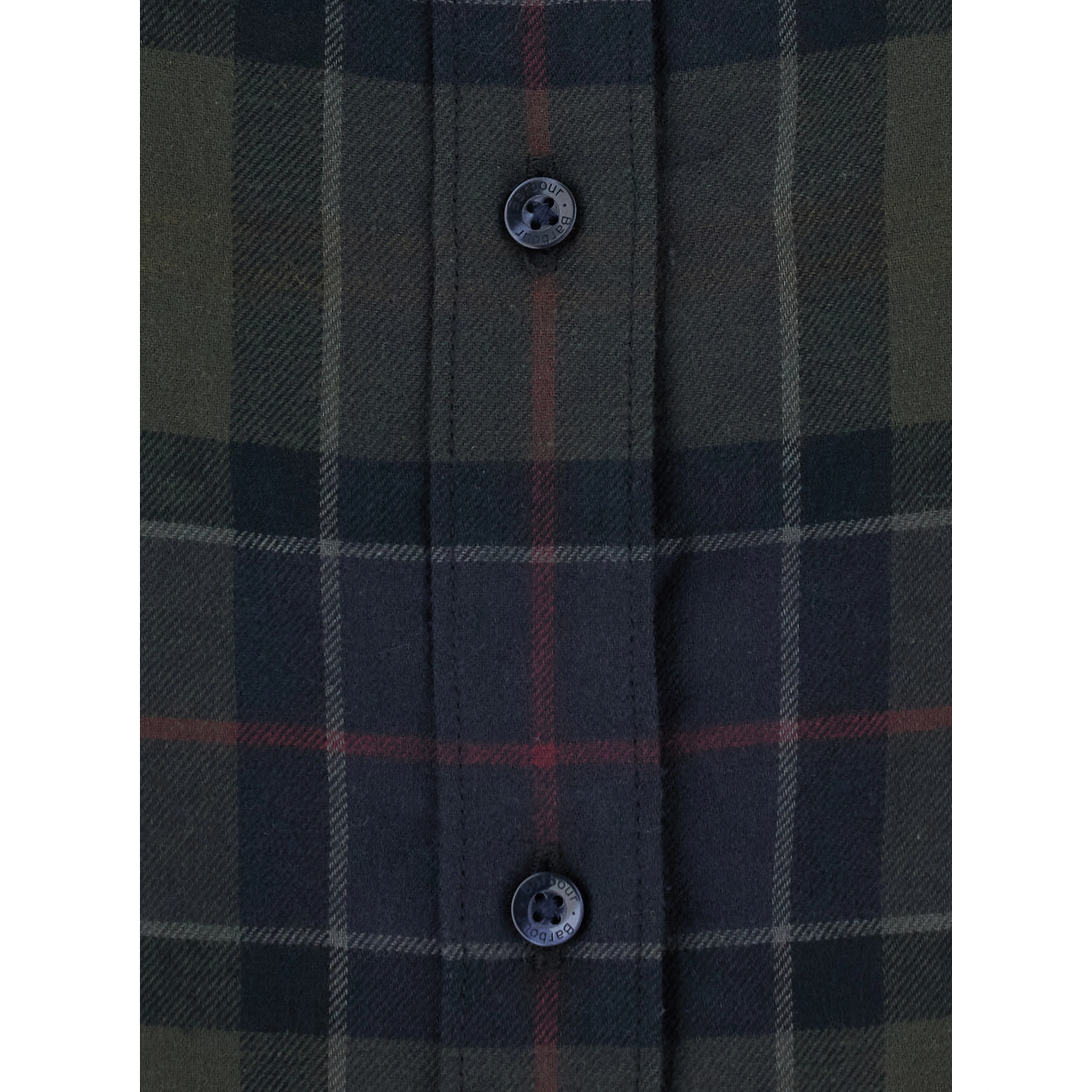 Shirt ELISHAW with classic collar and long sleeves in brown cotton for women