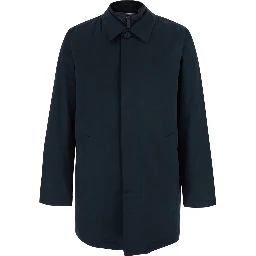 Blue Nylon Jacket