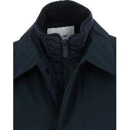 Blue Nylon Jacket