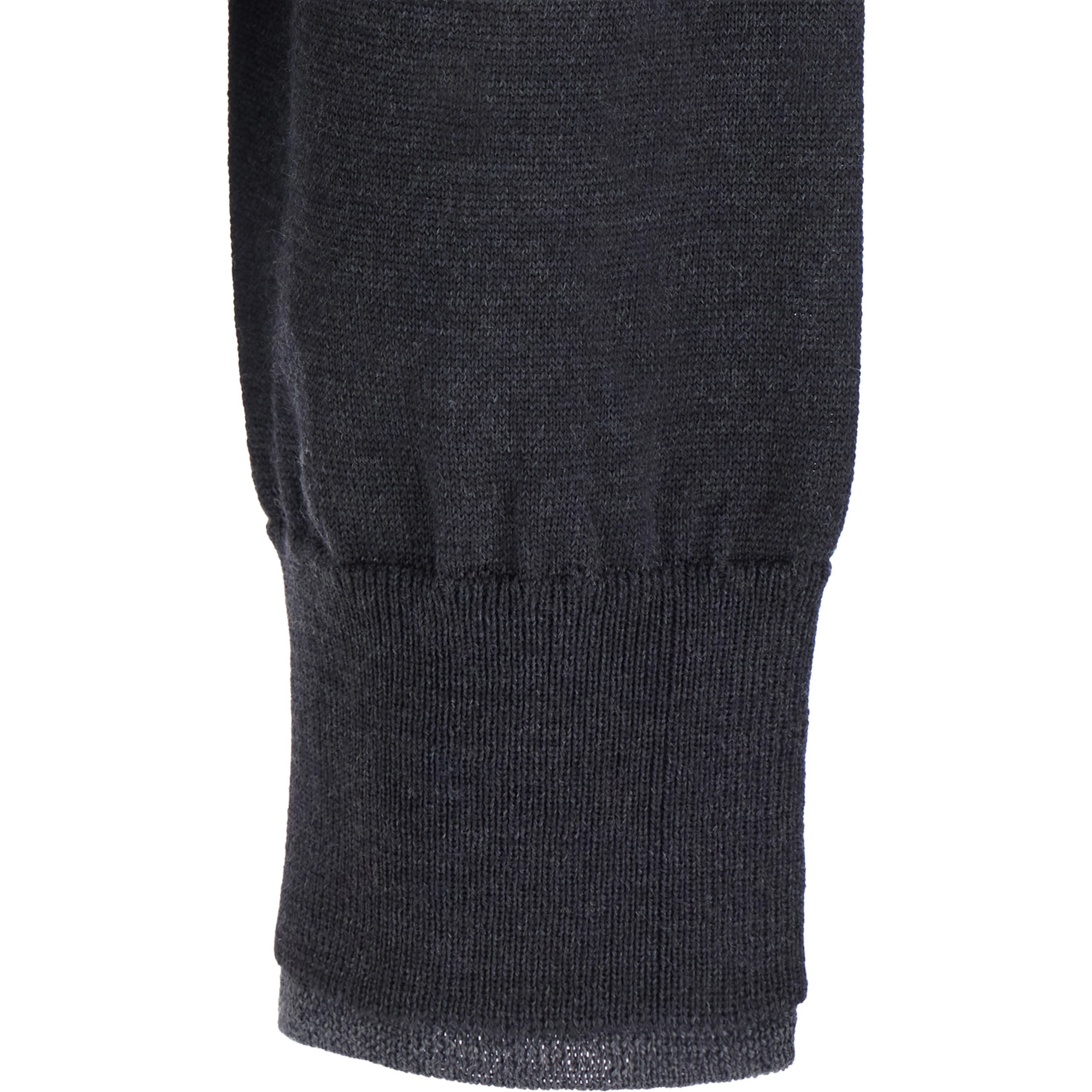 Merino Turtleneck with Double Hem and Double Cuff, in Gray, for Men
