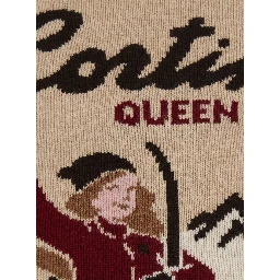 Sweater NEW QUEEN C - CORTINA QUEEN 11 with wool, viscose, polyamide and cashmere in beige for women