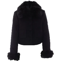 SELF PORTRAIT Jackets Black