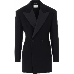 SAINT LAURENT Jackets Black