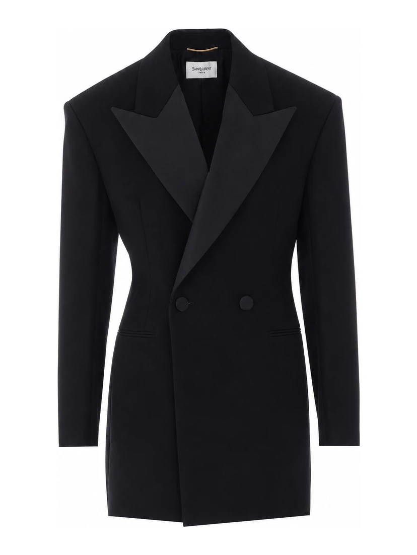 SAINT LAURENT Jackets Black