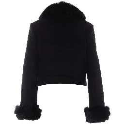 SELF PORTRAIT Jackets Black