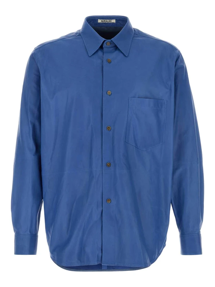FINE CALF LEATHER SHIRT
