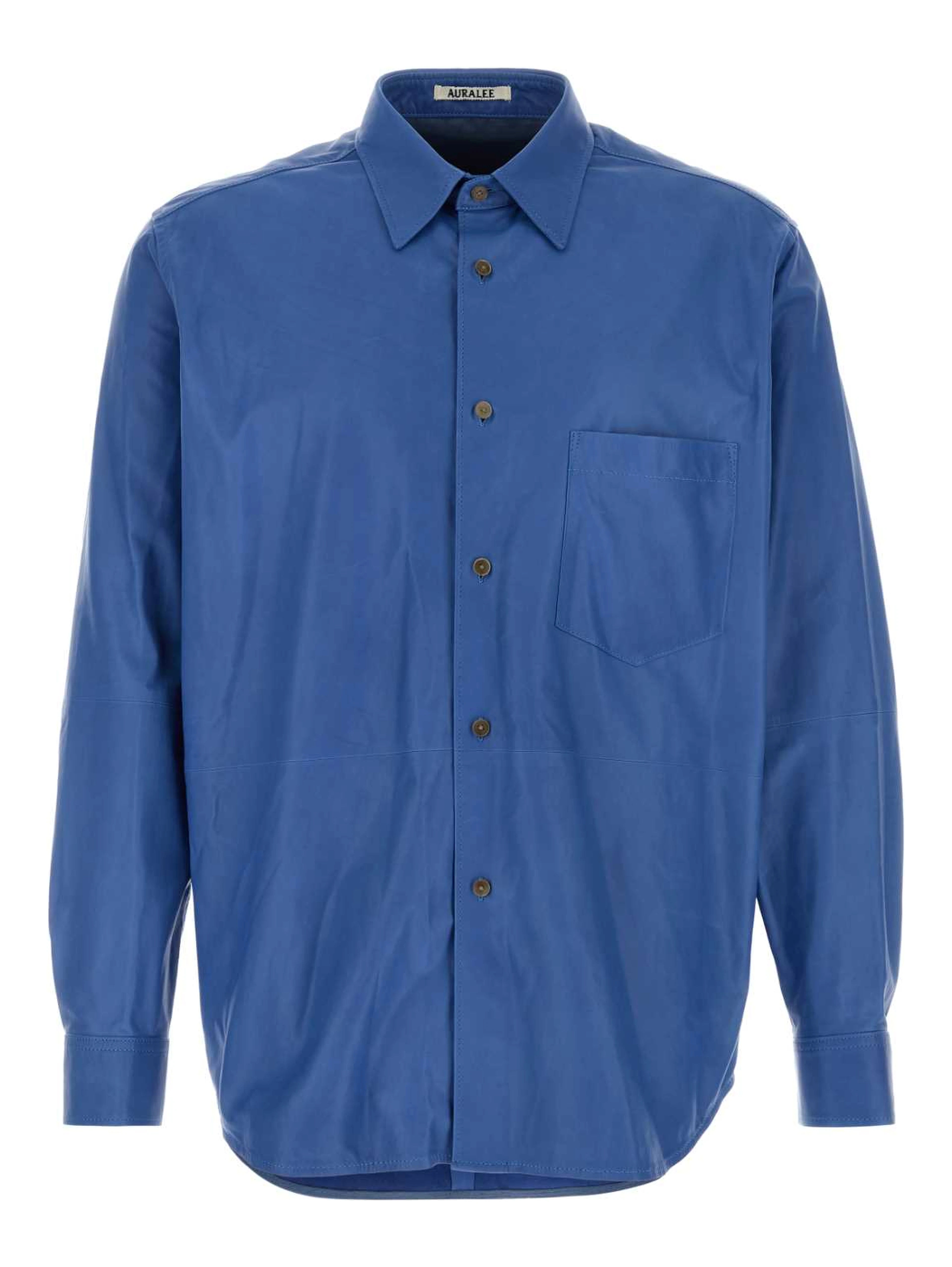 FINE CALF LEATHER SHIRT