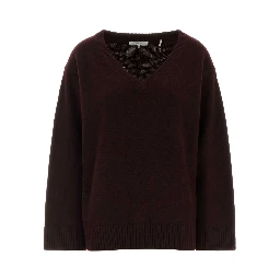 THE CASHMERE RELAXED V SWEATER