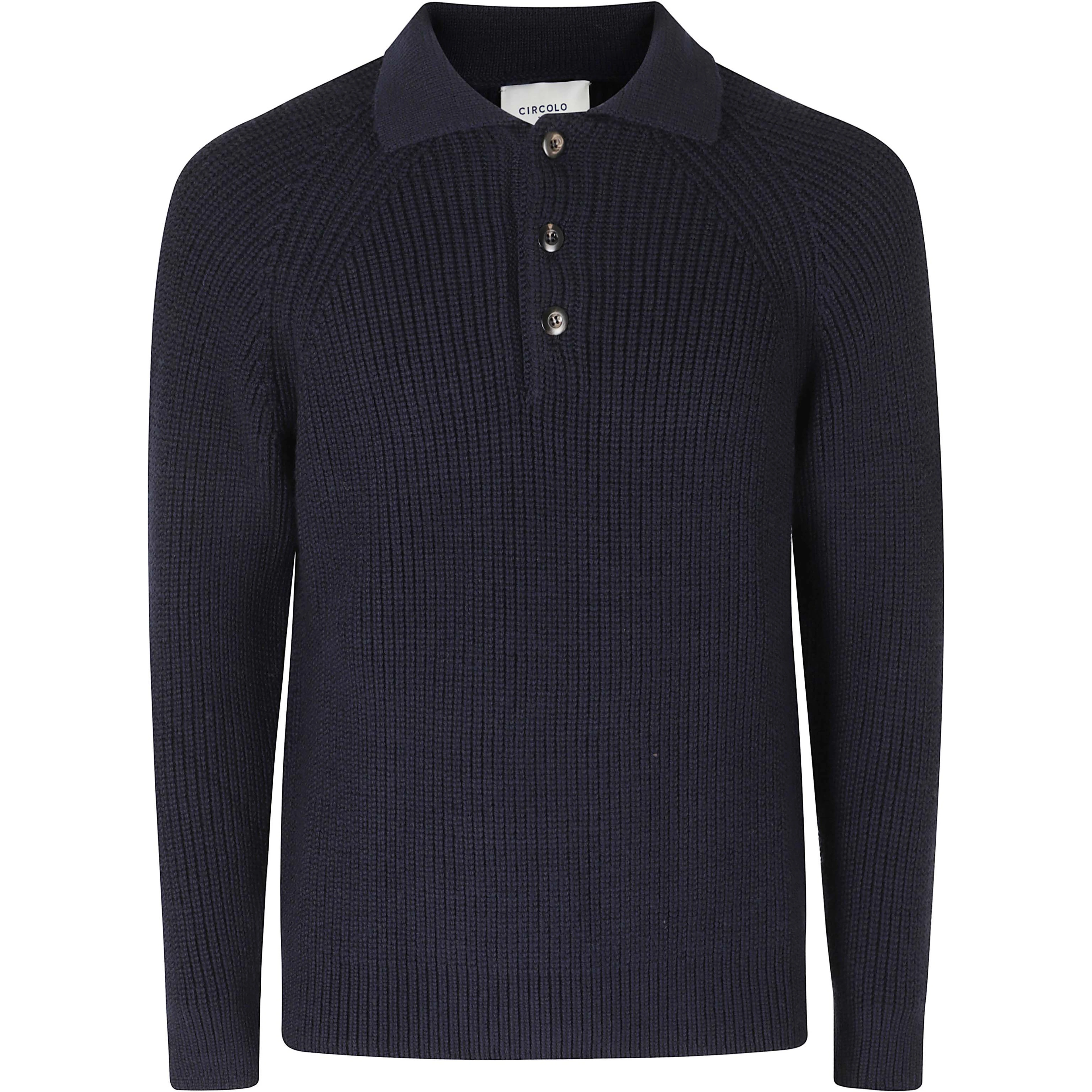 MAGLIA IN POLO LANA