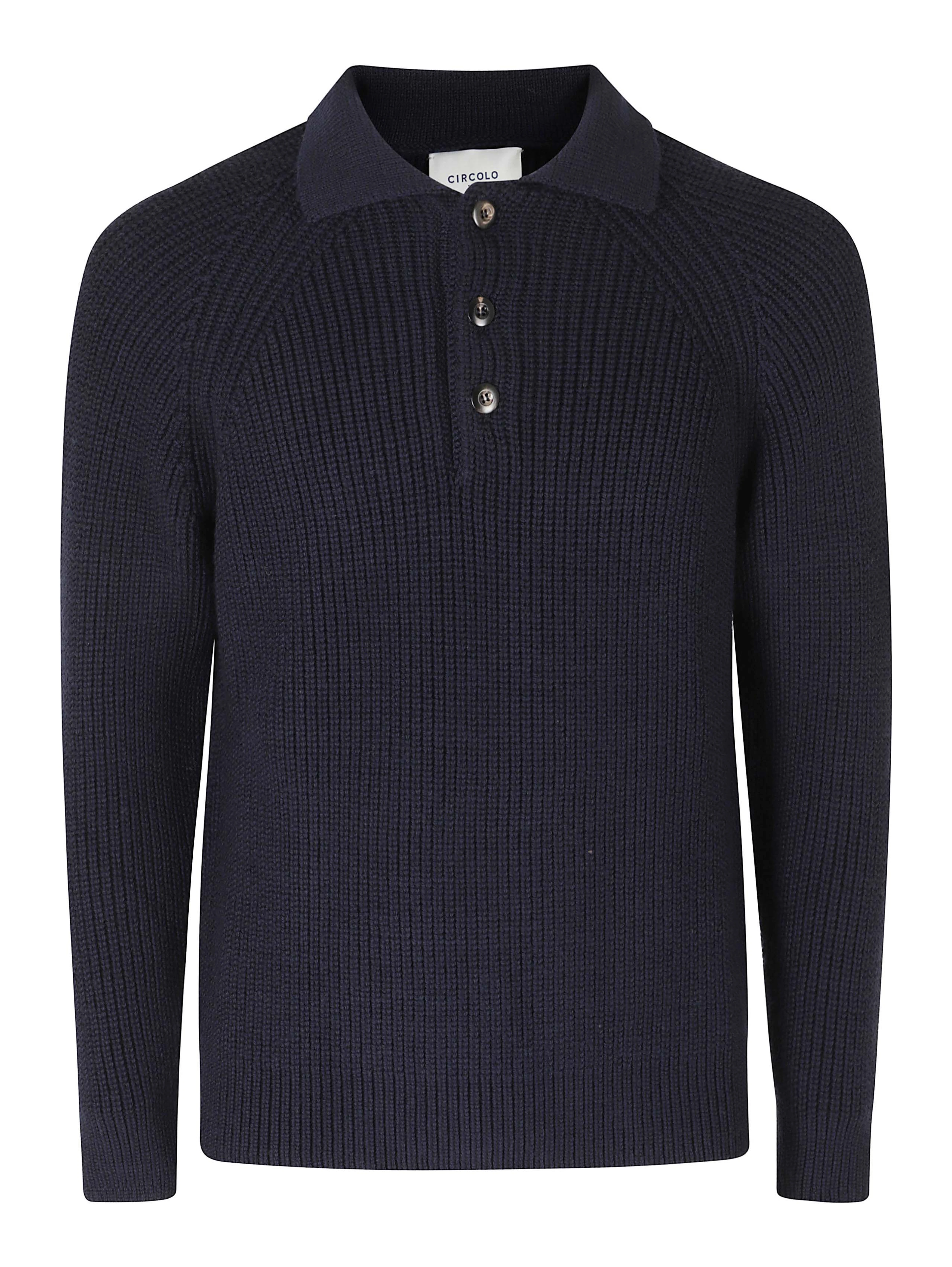 MAGLIA IN POLO LANA
