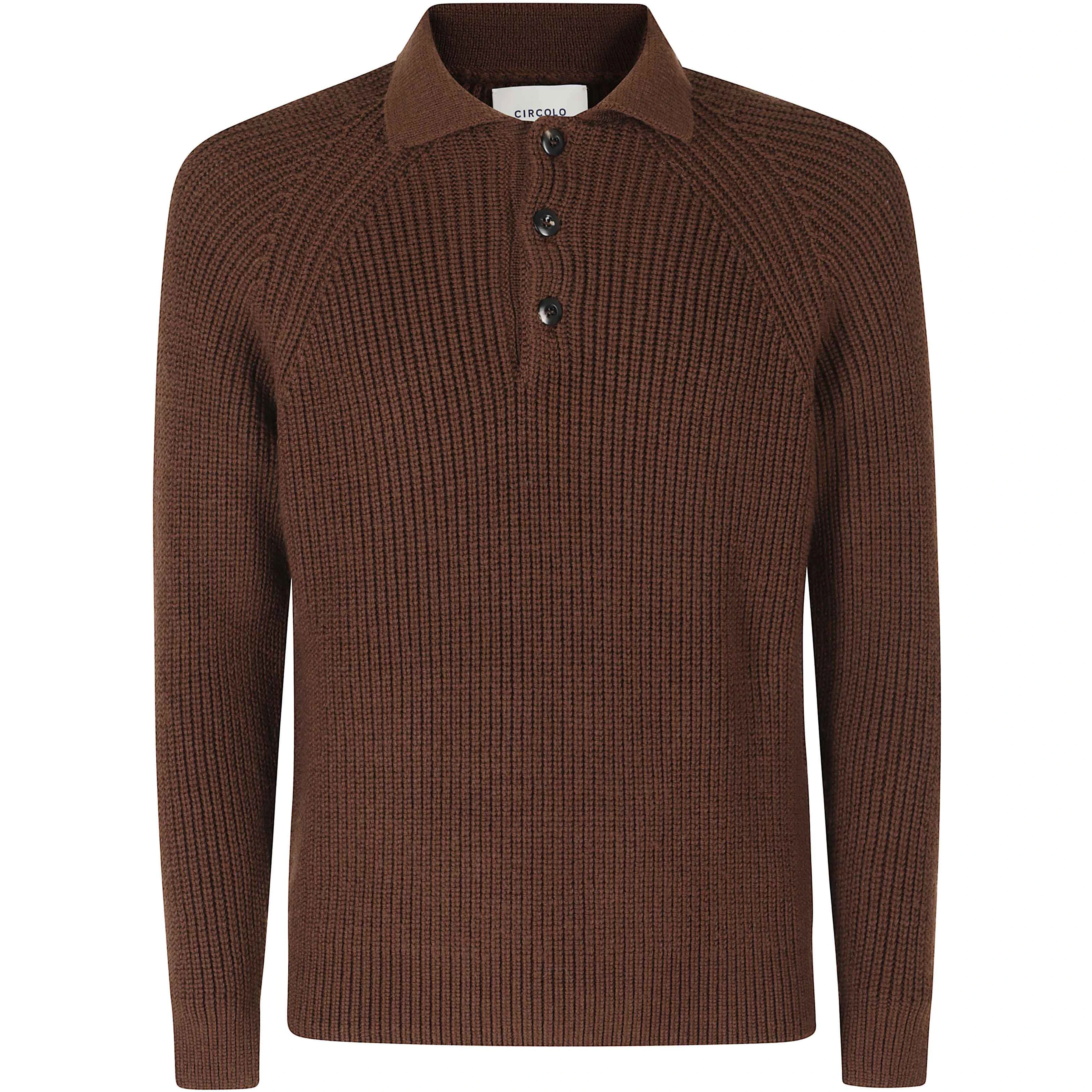 MAGLIA IN POLO LANA