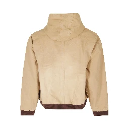 FADED CANVAS WORK HOODIE