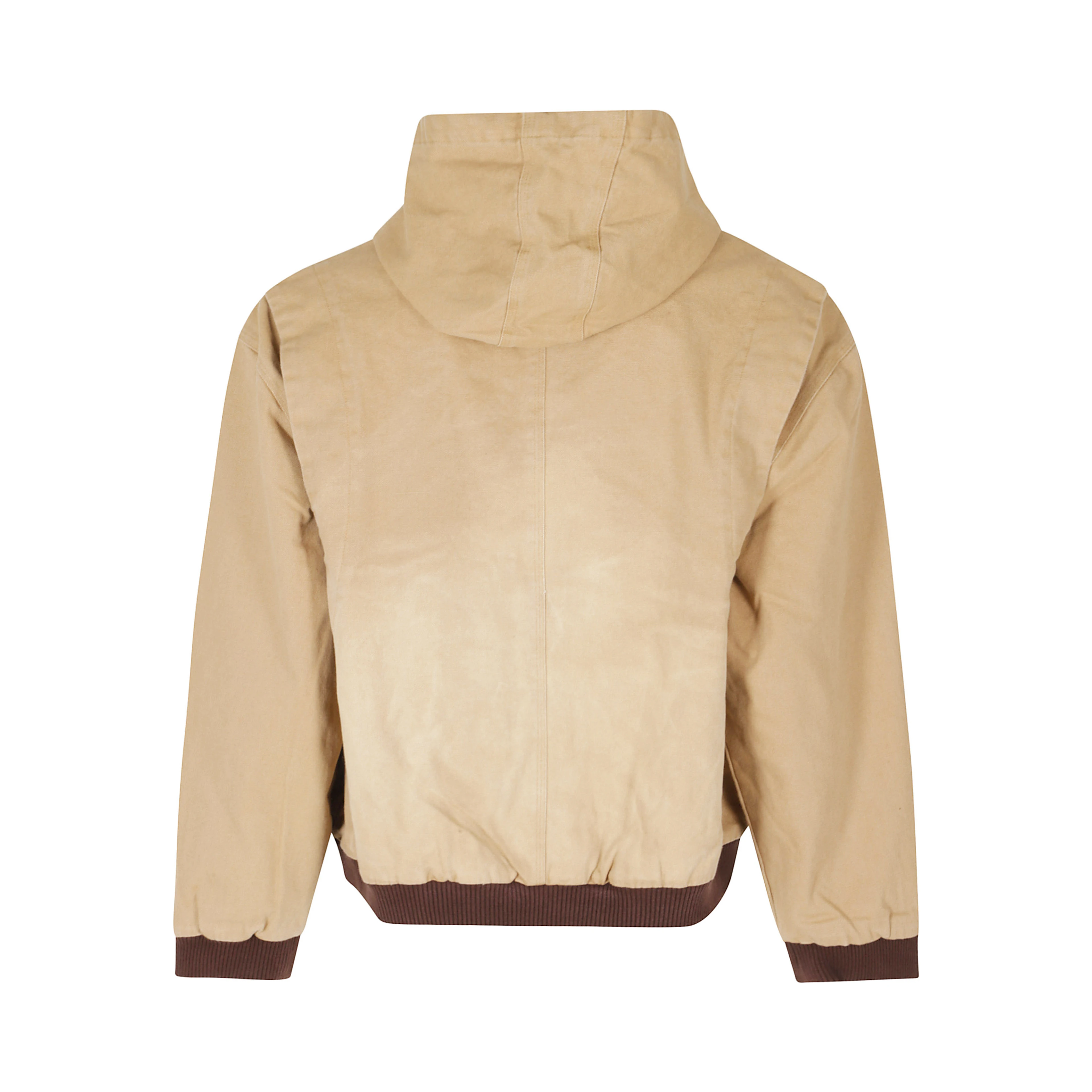 FADED CANVAS WORK HOODIE