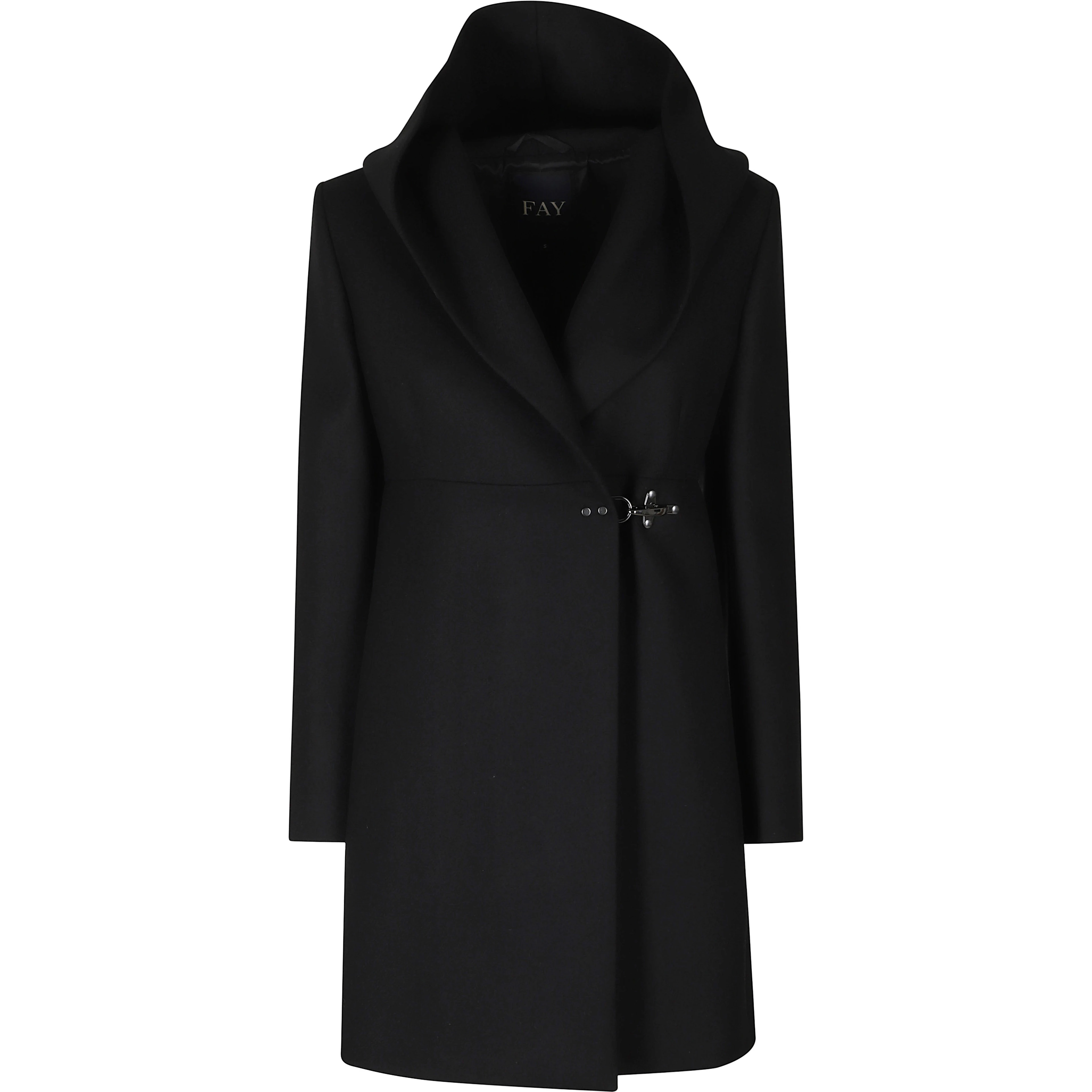 HOODED COAT FODERATO