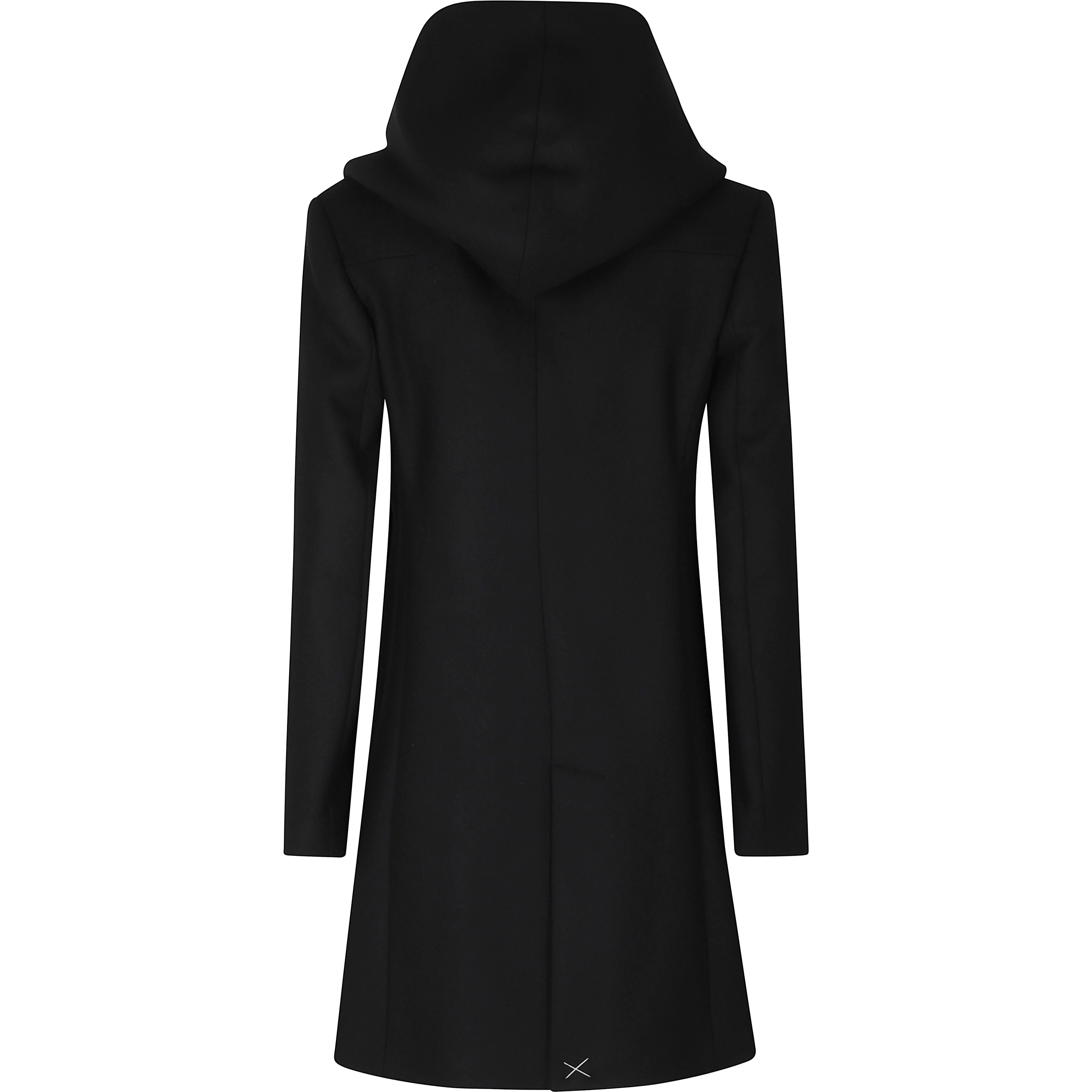 HOODED COAT FODERATO