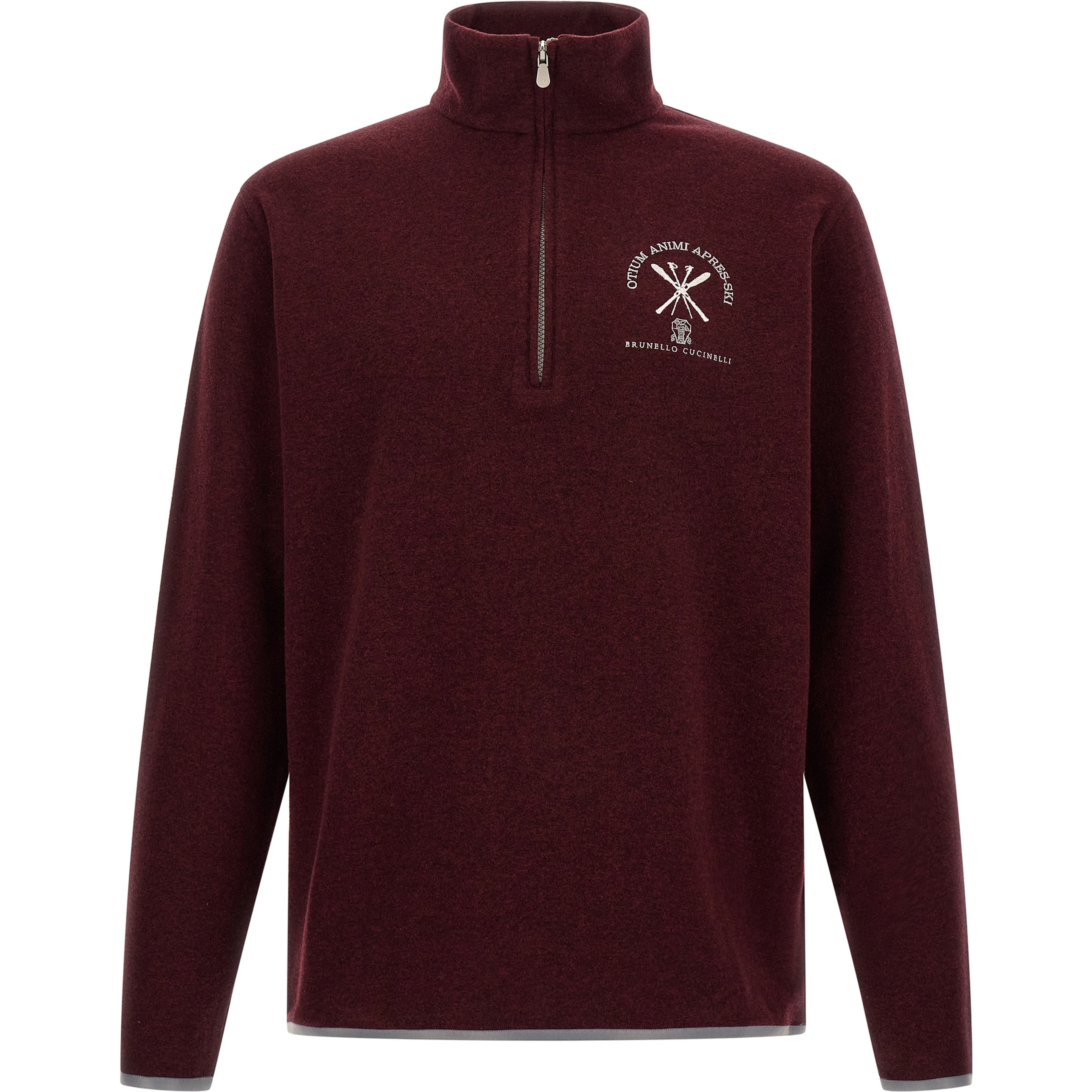 Bordeaux Cashmere Sweatshirt