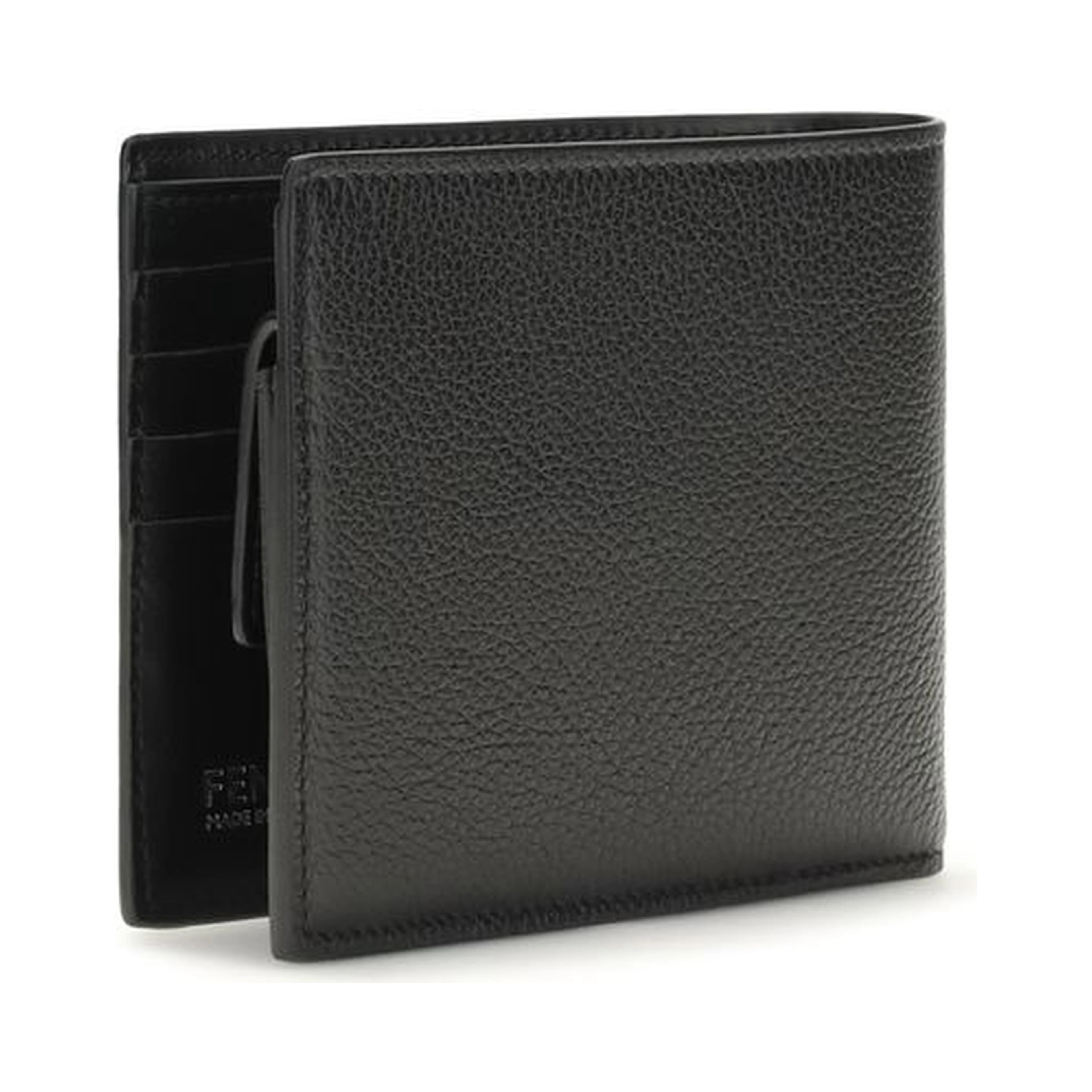 Black Calf Leather Bos Taurus Wallet