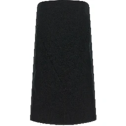Black Polyester Short Dress