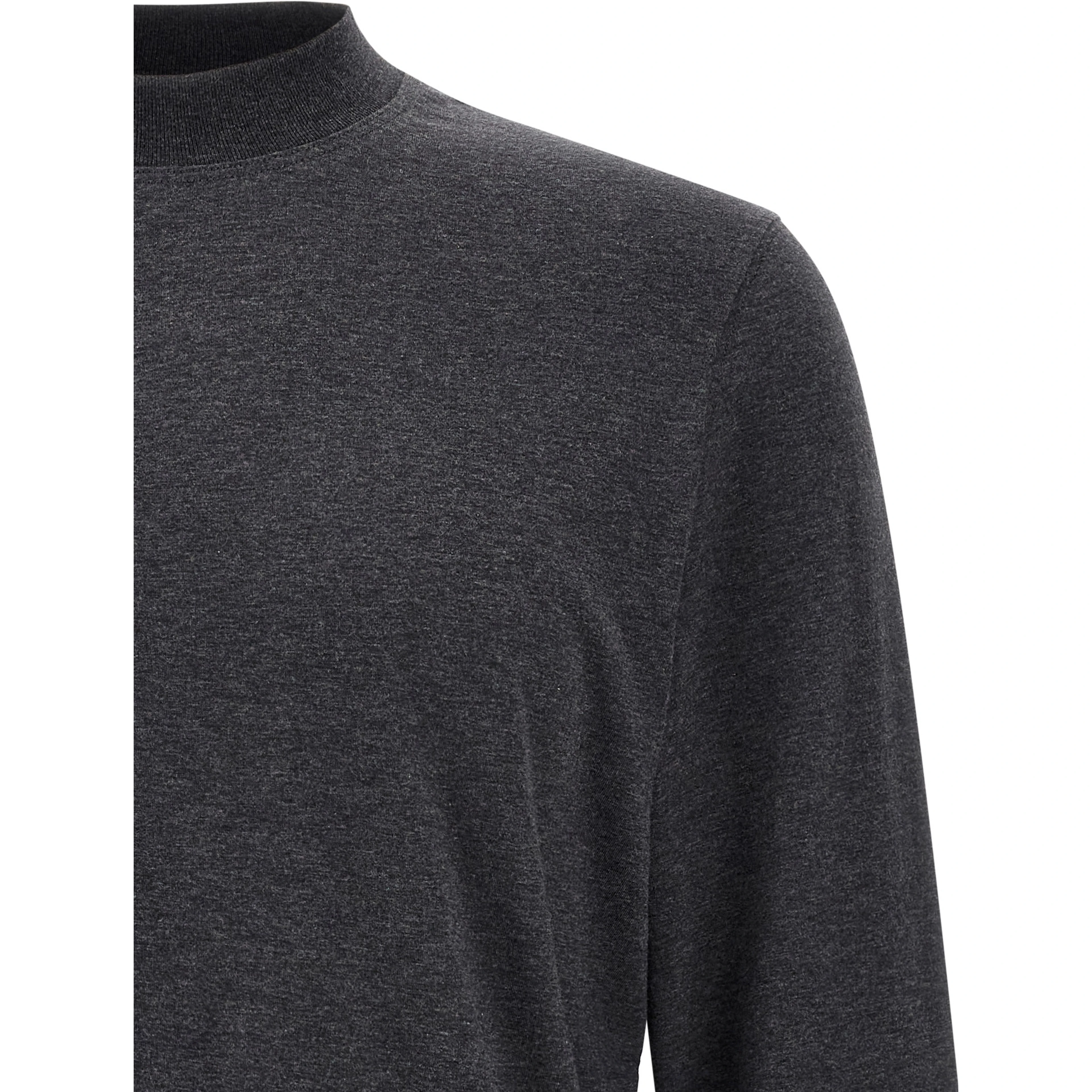 Gray Cotton T-Shirt