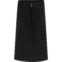 Black Polyester Short Dress