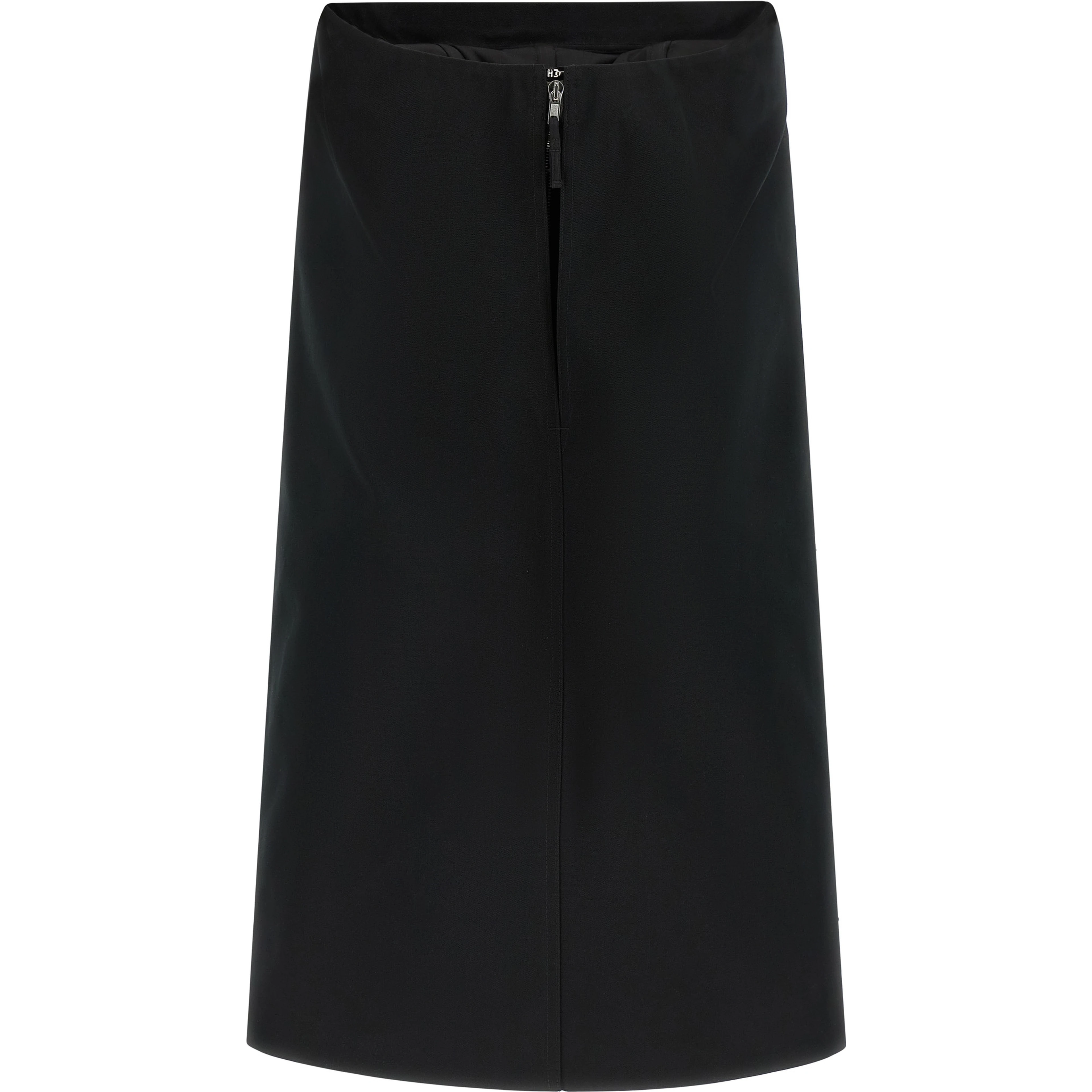 Black Polyester Short Dress