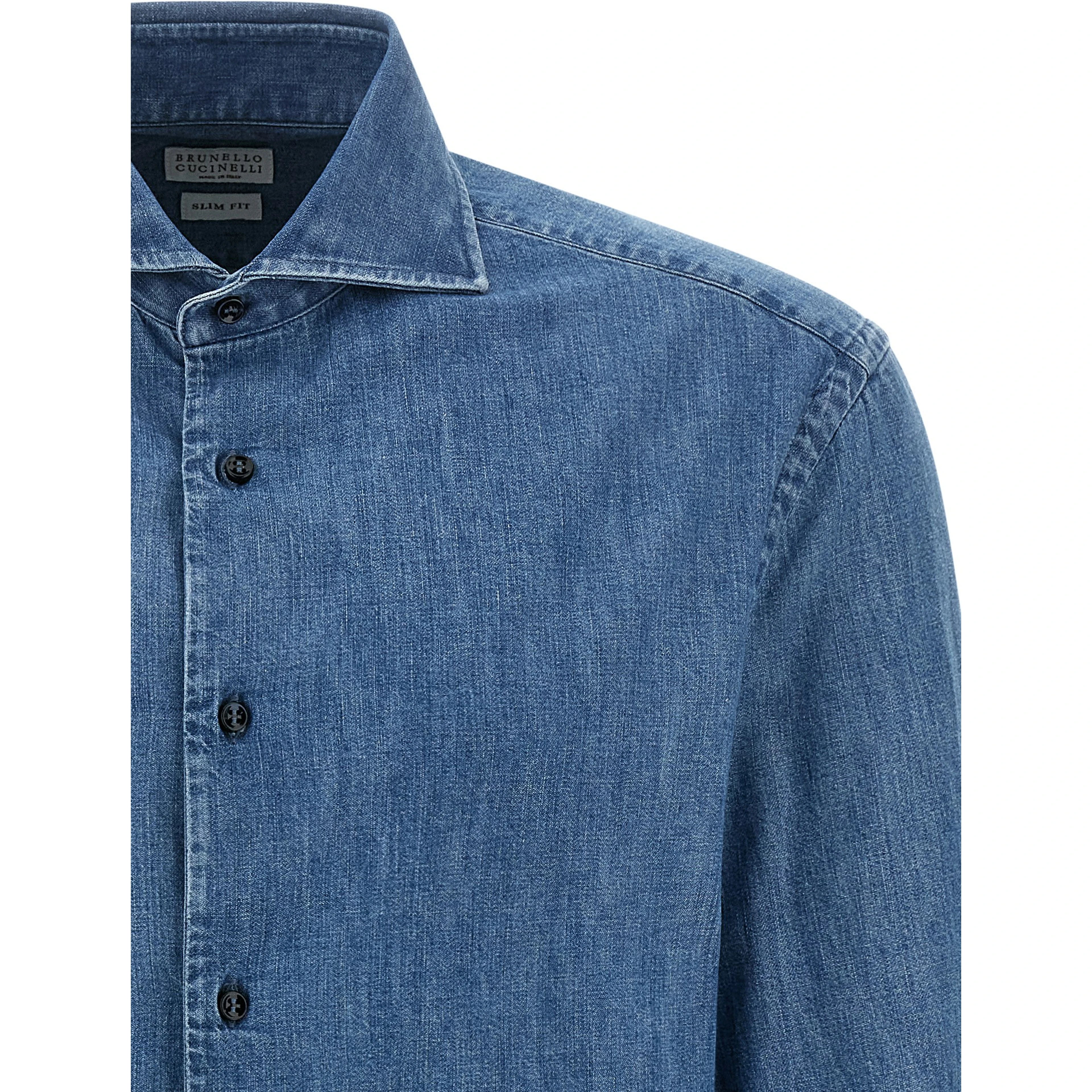 Blue Cotton Blouse