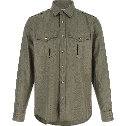 Bicolor Cotton Blouse