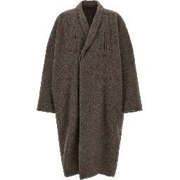 Gray Marabou Coat