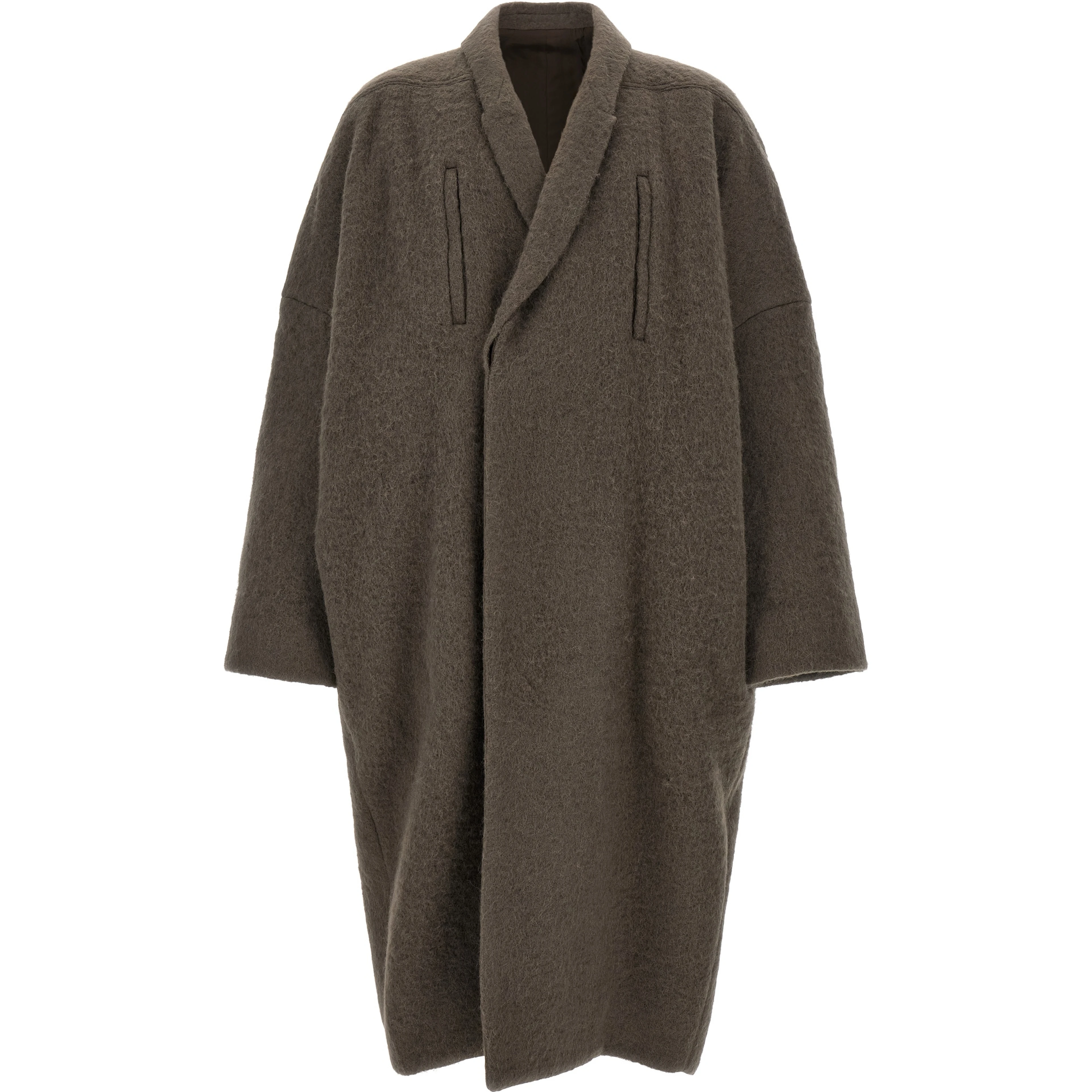 Gray Marabou Coat