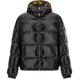 Black Nylon Full-Length Jacket