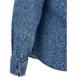 Blue Cotton Blouse