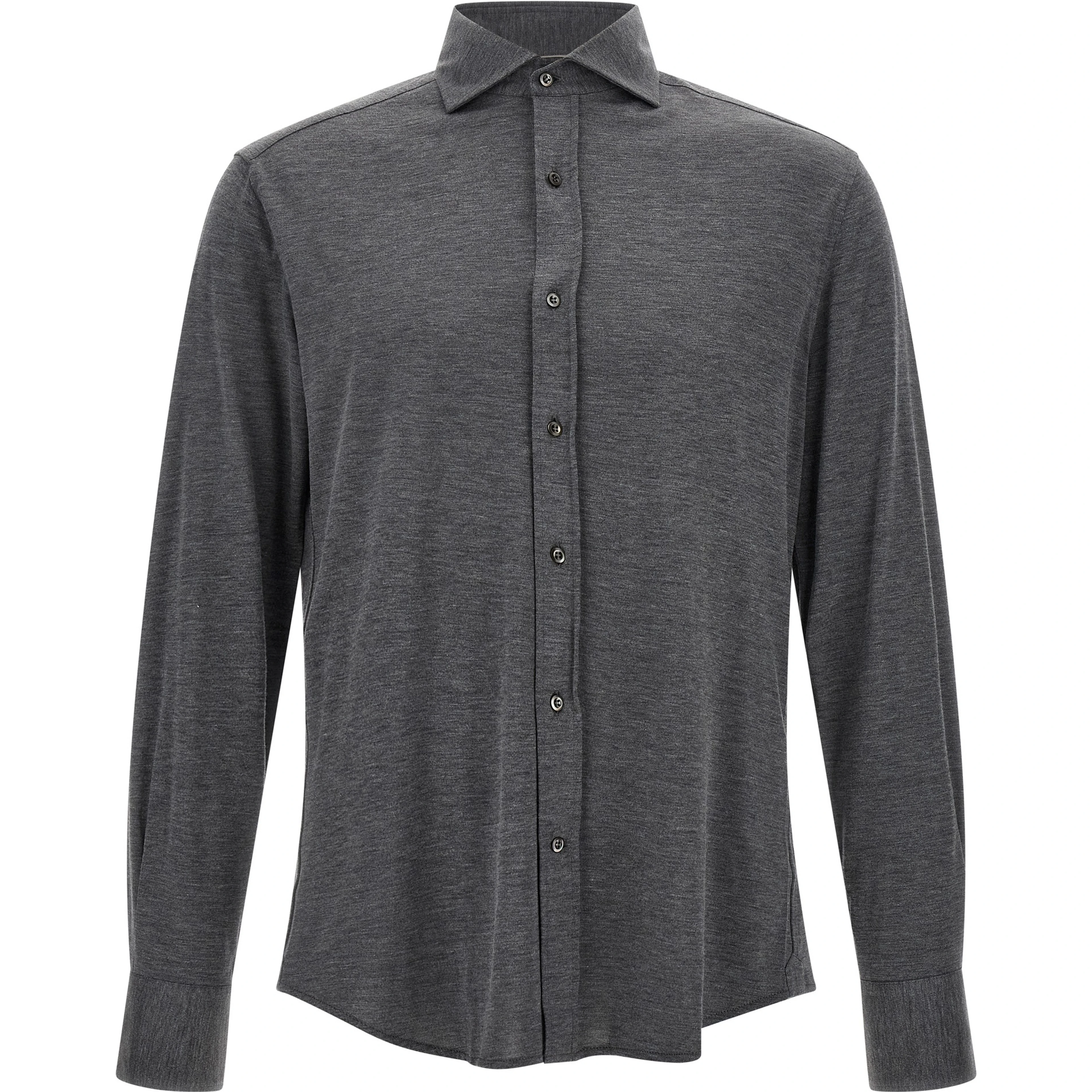 Gray Silk Blouse
