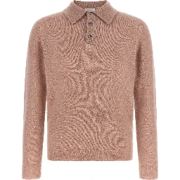 Multicolor Cashmere Polo Shirt