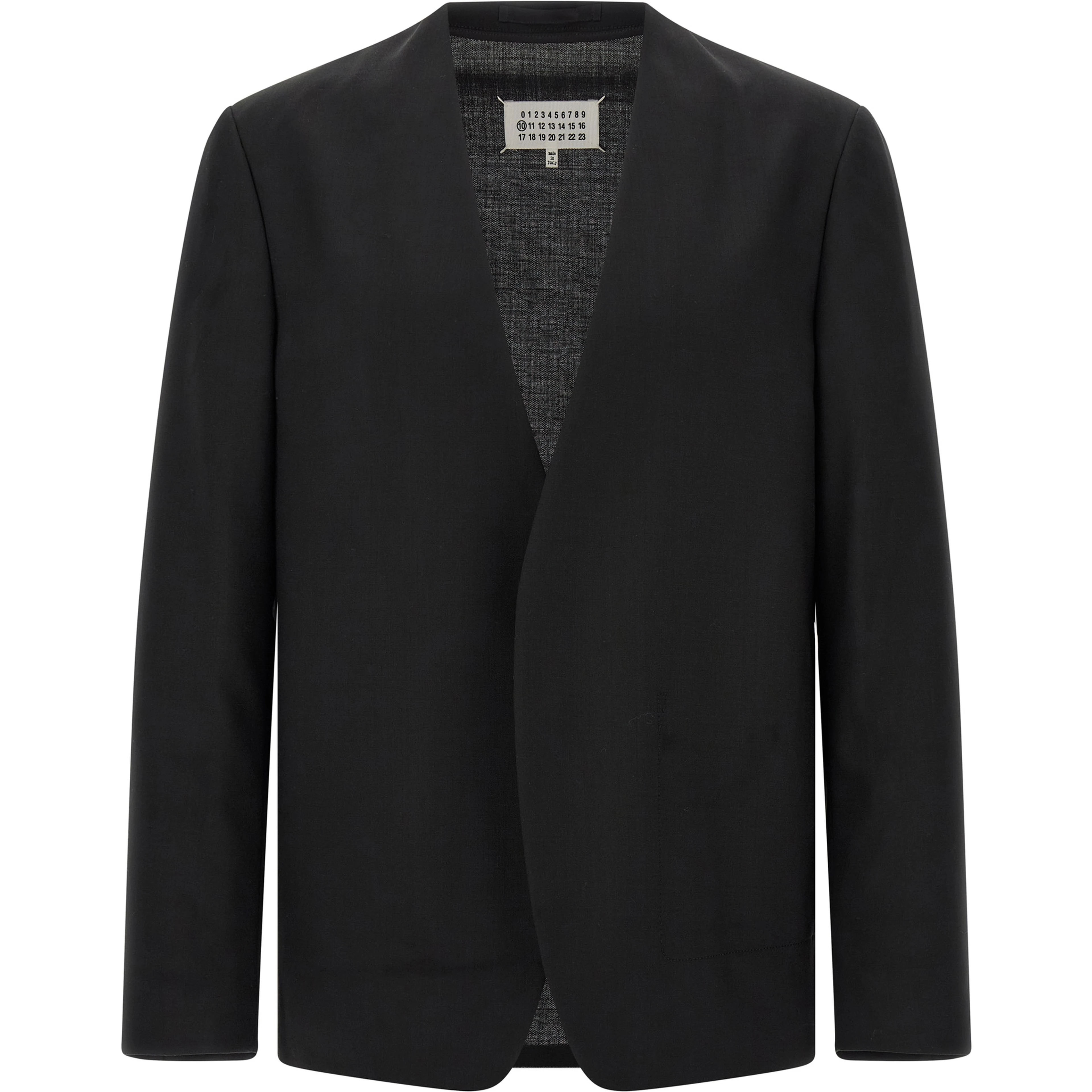 Black Virgin Wool Blazer