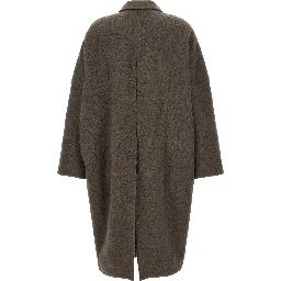 Gray Marabou Coat