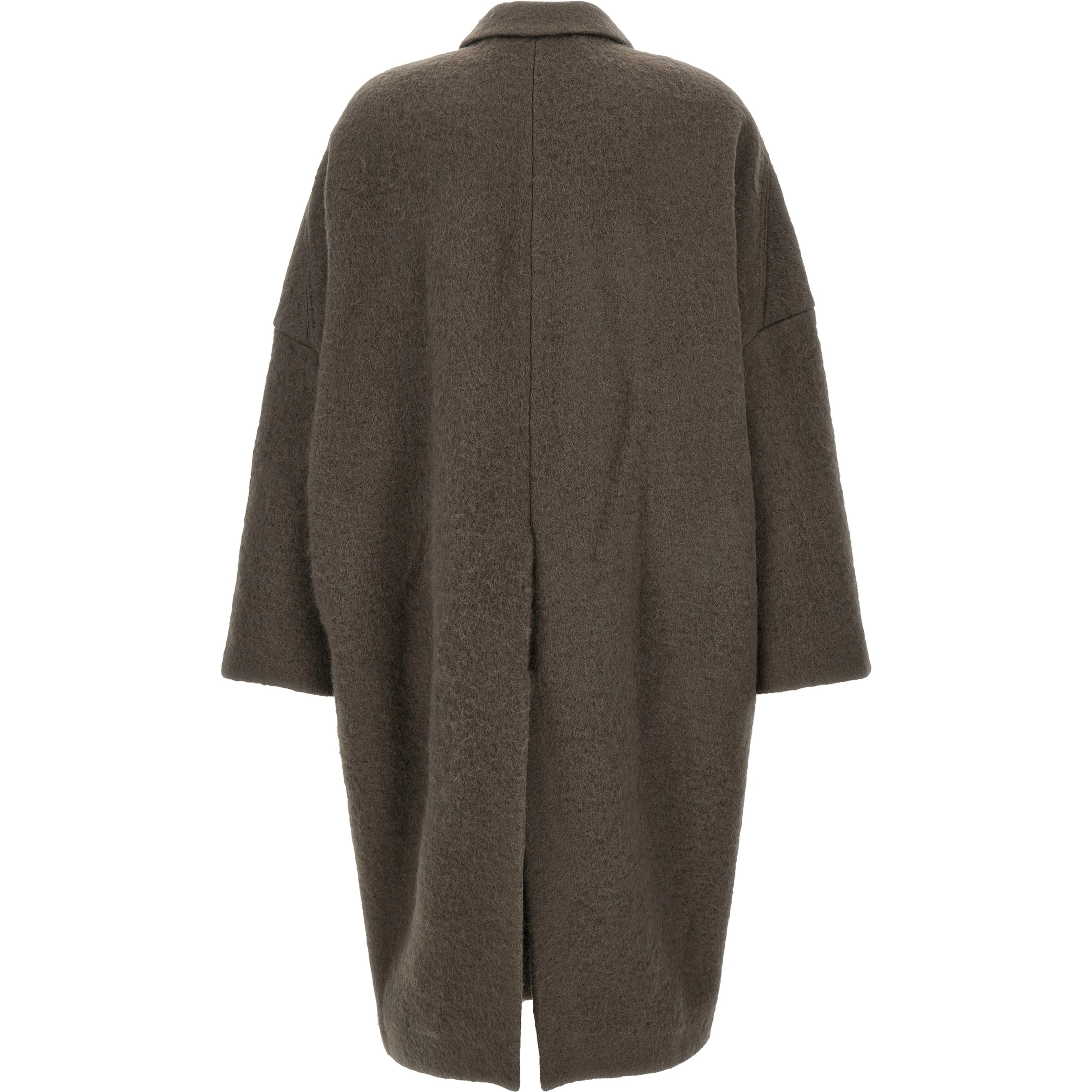 Gray Marabou Coat
