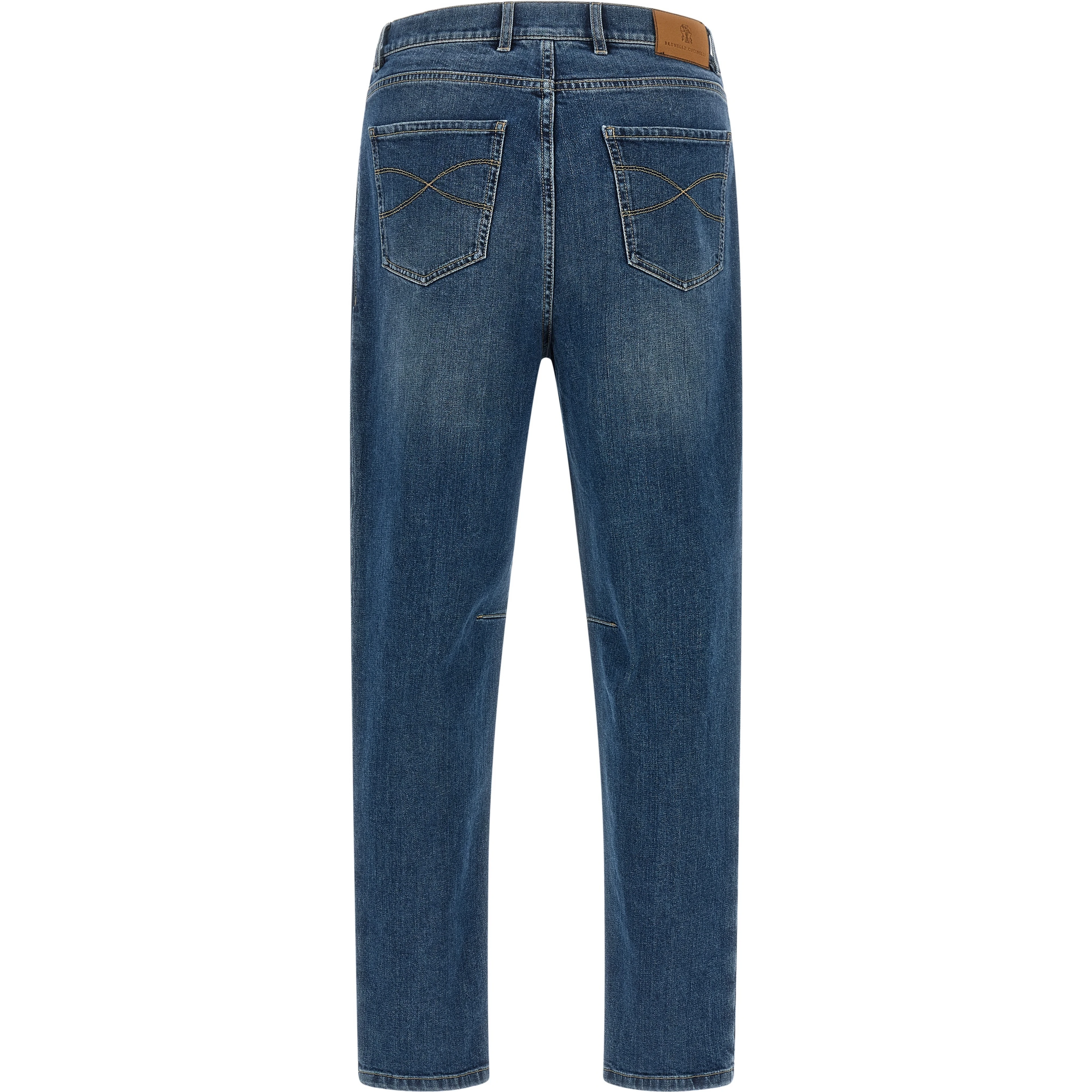 Blue Cotton Jeans Denim